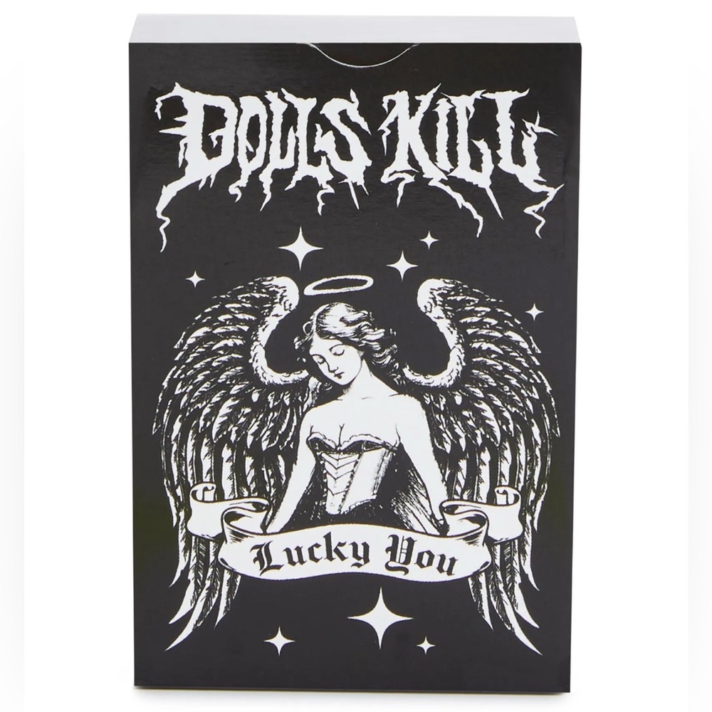 DOLLS KILL OH SO LUCKY PLAYING CARDS * UNRELEASED *